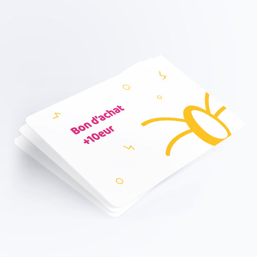 Bon d'achat - Tranche de 10eur / Liste de naissance